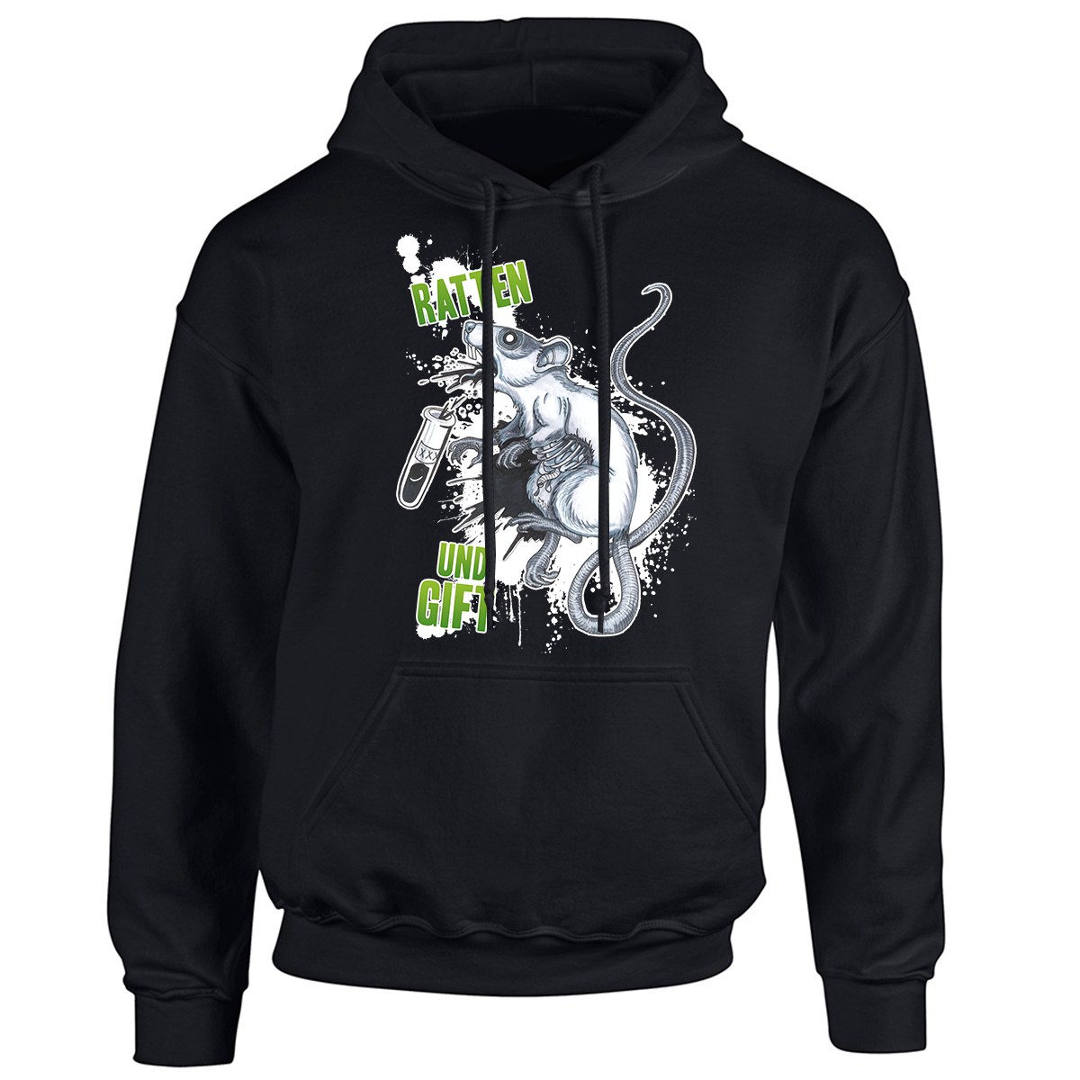 Bild von Cone Gorilla - 'Ratten und Gift' Hoody [schwarz]